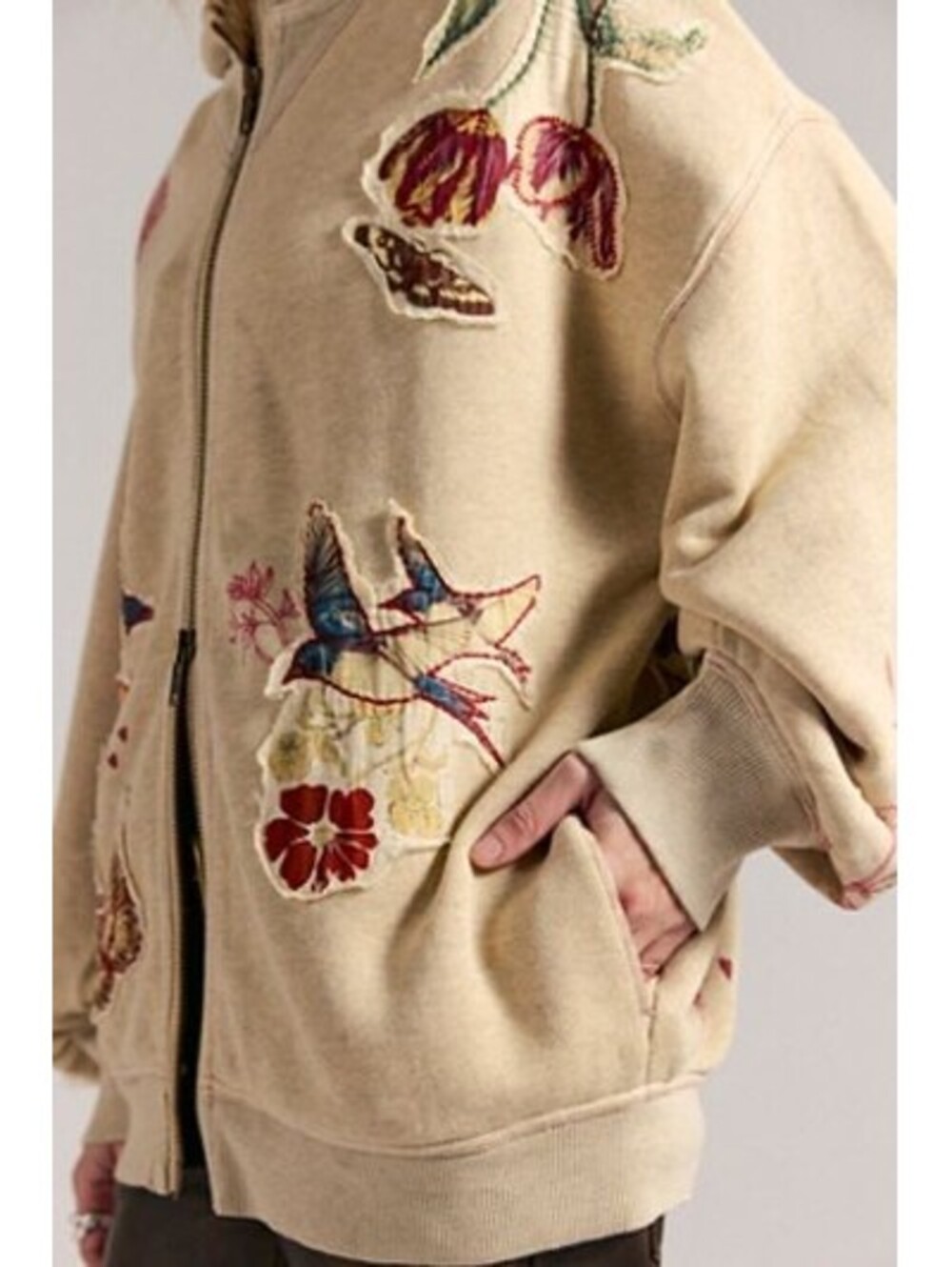 Free People Grandma’s Garden Hoodie Small - Picture 2 of 7